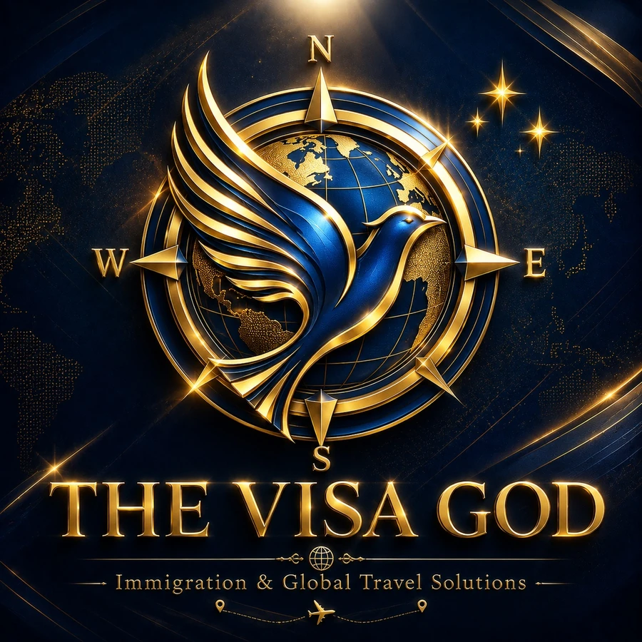 The Visa God professional study visa consultancy logo